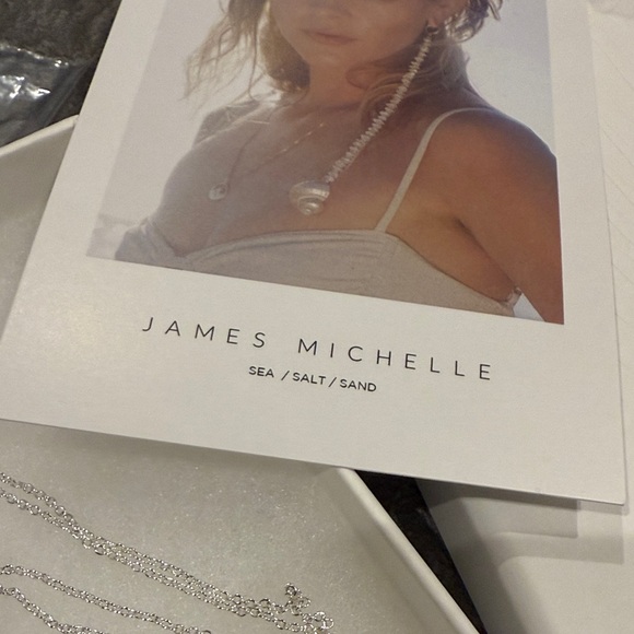 James Michelle Silver Boot Pendant Necklace - Picture 4 of 5